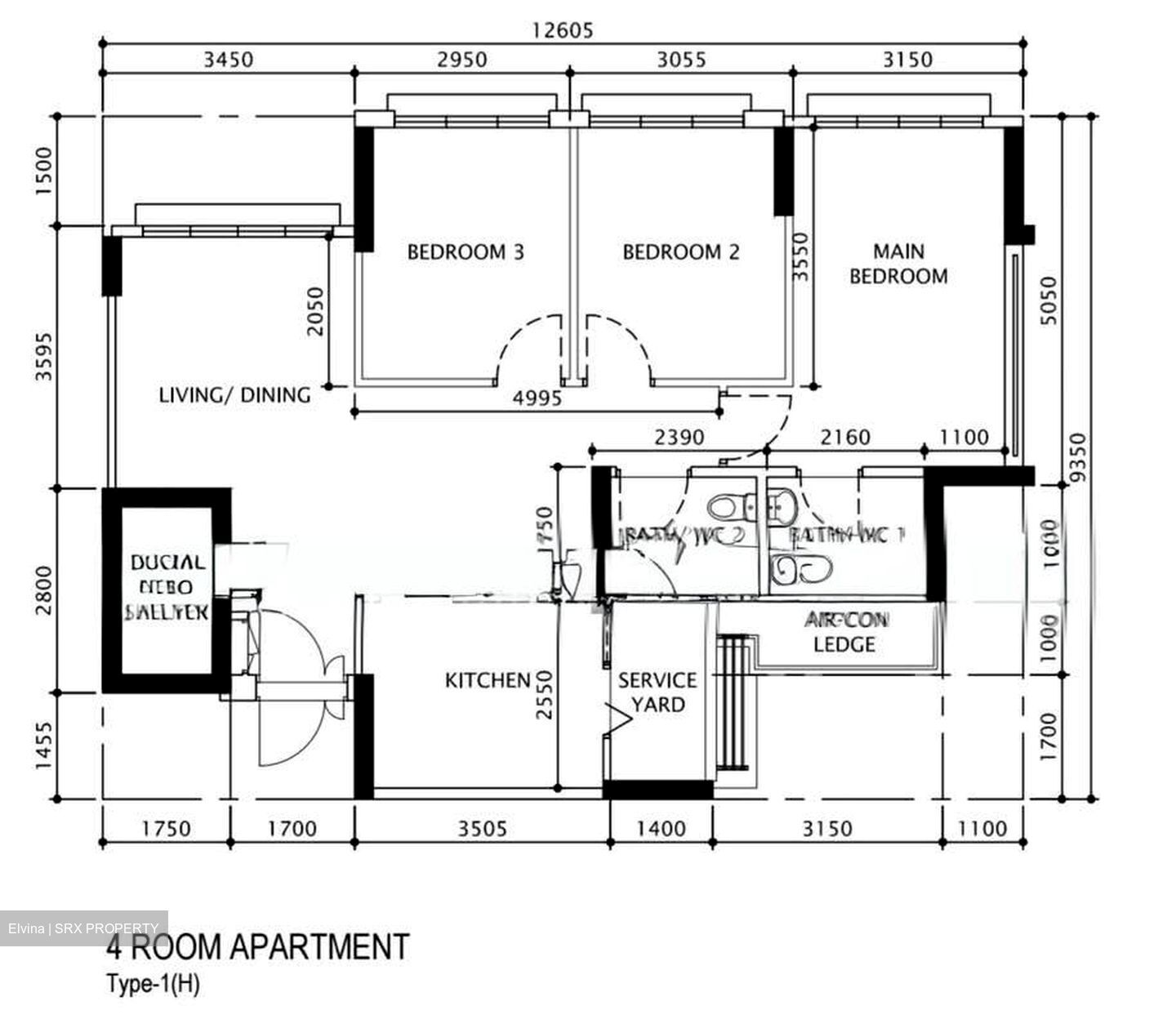 Blk 999B Buangkok Parkvista (Hougang), HDB 4 Rooms #572708091